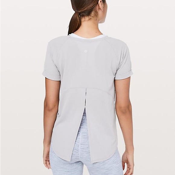 Lululemon Open Up Tie Back Tee - Picture 2 of 13